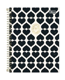 imagem principal do produto Caderno Espiral Capa Dura Colegial 1 Matéria West Village 80 Folhas
