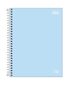 imagem principal do produto Caderno Espiral Capa Dura Colegial 1 Matéria Zip Colors 80 Folhas