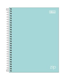imagem principal do produto Caderno Espiral Capa Dura Colegial 1 Matéria Zip Colors 80 Folhas