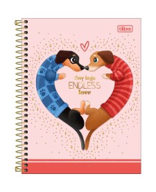 imagem principal do produto Caderno Espiral Capa Dura Colegial 10 Matérias Brownie 120 Folhas