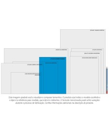 imagem de detalhe produto Caderno Espiral Capa Dura Colegial 10 Matérias D+ 200 Folhas