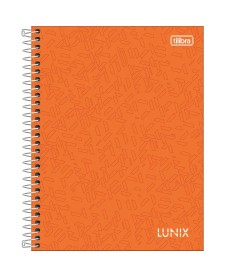 imagem principal do produto Caderno Espiral Capa Dura Colegial 10 Matérias Lunix 160 Folhas