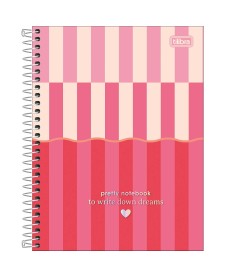 imagem principal do produto Caderno Espiral Capa Dura Colegial 10 Matérias Melrose 120 Folhas