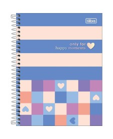 imagem principal do produto Caderno Espiral Capa Dura Colegial 10 Matérias Melrose 160 Folhas