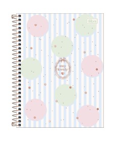 imagem principal do produto Caderno Espiral Capa Dura Colegial 10 Matérias Soho 160 Folhas