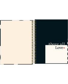 imagem de detalhe produto Caderno Espiral Capa Dura Colegial 10 Matérias West Village 160 Folhas