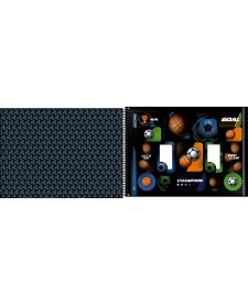 imagem de detalhe produto Caderno Espiral Capa Dura Meia Pauta Score 40 Folhas