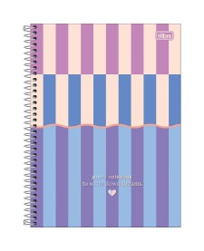 imagem principal do produto Caderno Espiral Capa Dura Universitário 1 Matéria Connect Melrose 80 Folhas