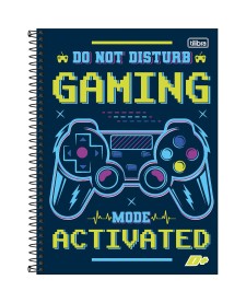 imagem principal do produto Caderno Espiral Capa Dura Universitário 1 Matéria D+ 96 Folhas