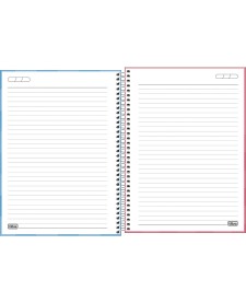 imagem de detalhe produto Caderno Espiral Capa Dura Universitário 1 Matéria Holly 80 Folhas