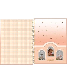 imagem de detalhe produto Caderno Espiral Capa Dura Universitário 1 Matéria Loveland 80 Folhas