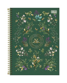 imagem principal do produto Caderno Espiral Capa Dura Universitário 1 Matéria Naturalis 80 Folhas