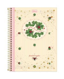 imagem principal do produto Caderno Espiral Capa Dura Universitário 1 Matéria Scarlet 80 Folhas