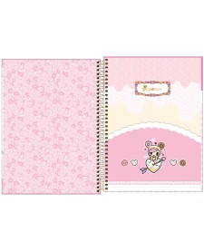 imagem de detalhe produto Caderno Espiral Capa Dura Universitário 1 Matéria Tokidoki Donutella 80 Folhas