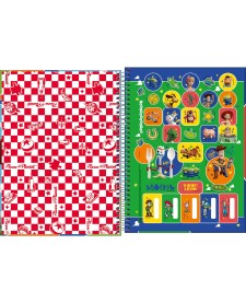 imagem de detalhe produto Caderno Espiral Capa Dura Universitário 1 Matéria Toy Story 80 Folhas