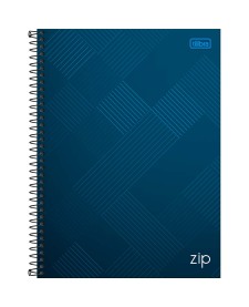 imagem principal do produto Caderno Espiral Capa Dura Universitário 1 Matéria Zip 80 Folhas