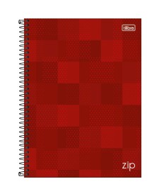 imagem principal do produto Caderno Espiral Capa Dura Universitário 1 Matéria Zip 80 Folhas