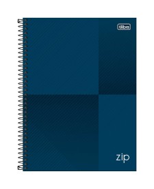 imagem principal do produto Caderno Espiral Capa Dura Universitário 1 Matéria Zip 80 Folhas