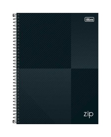 imagem principal do produto Caderno Espiral Capa Dura Universitário 1 Matéria Zip 80 Folhas