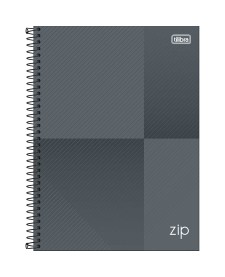 imagem principal do produto Caderno Espiral Capa Dura Universitário 1 Matéria Zip 80 Folhas