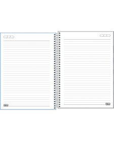 imagem de detalhe produto Caderno Espiral Capa Dura Universitário 1 Matéria Zip 80 Folhas
