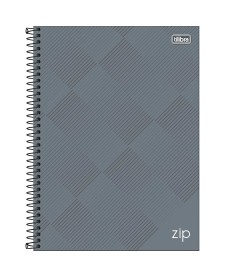 imagem principal do produto Caderno Espiral Capa Dura Universitário 1 Matéria Zip 96 Folhas