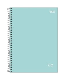 imagem principal do produto Caderno Espiral Capa Dura Universitário 1 Matéria Zip Colors 80 Folhas