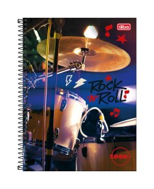 imagem principal do produto Caderno Espiral Capa Dura Universitário 1 Matéria Zoom+ Masculino 96 Folhas