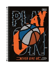 imagem principal do produto Caderno Espiral Capa Dura Universitário 10 Matérias D+ 200 Folhas