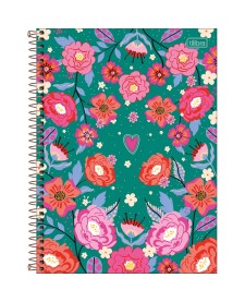 imagem principal do produto Caderno Espiral Capa Dura Universitário 10 Matérias Le Vanille 160 Folhas