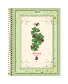 imagem principal do produto Caderno Espiral Capa Dura Universitário 10 Matérias Scarlet 160 Folhas
