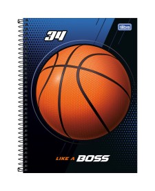 imagem principal do produto Caderno Espiral Capa Dura Universitário 10 Matérias Score 160 Folhas