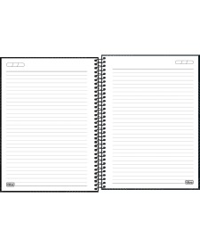 imagem de detalhe produto Caderno Espiral Capa Dura Universitário 10 Matérias Zip 160 Folhas