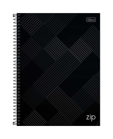 imagem principal do produto Caderno Espiral Capa Dura Universitário 10 Matérias Zip 160 Folhas