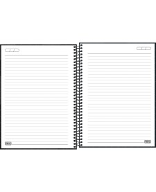 imagem de detalhe produto Caderno Espiral Capa Dura Universitário 10 Matérias Zip 200 Folhas