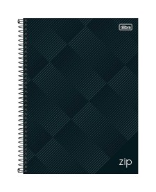 imagem principal do produto Caderno Espiral Capa Dura Universitário 10 Matérias Zip 200 Folhas