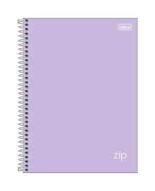 imagem principal do produto Caderno Espiral Capa Dura Universitário 10 Matérias Zip Colors 160 Folhas