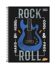 imagem principal do produto Caderno Espiral Capa Dura Universitário 12 Matérias D+ 240 Folhas