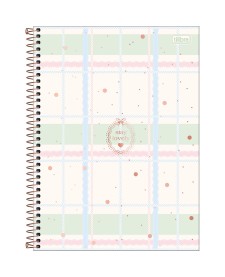 imagem principal do produto Caderno Espiral Capa Dura Universitário 15 Matérias Soho 240 Folhas