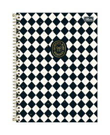 imagem principal do produto Caderno Espiral Capa Dura Universitário 15 Matérias West Village 240 Folhas