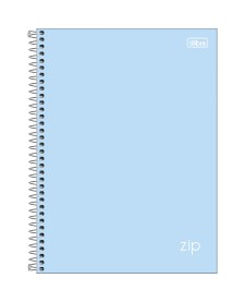 imagem principal do produto Caderno Espiral Capa Dura Universitário 15 Matérias Zip Colors 240 Folhas
