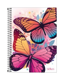 imagem principal do produto Caderno Espiral Capa Dura Universitário 20 Matérias Bloom 320 Folhas