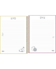 imagem de detalhe produto Caderno Espiral Capa Dura Universitário 20 Matérias Capyclub 320 Folhas