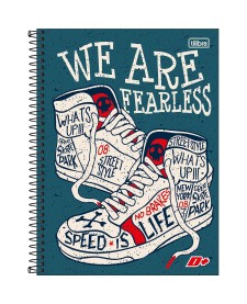 imagem principal do produto Caderno Espiral Capa Dura Universitário 20 Matérias D+ 400 Folhas