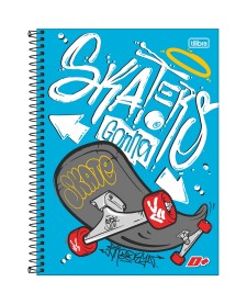 imagem principal do produto Caderno Espiral Capa Dura Universitário 20 Matérias D+ 400 Folhas