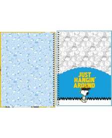 imagem de detalhe produto Caderno Espiral Capa Dura Universitário 20 Matérias Snoopy 320 Folhas