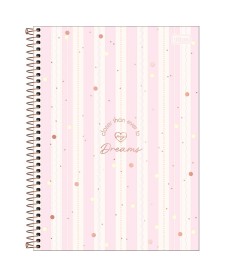 imagem principal do produto Caderno Espiral Capa Dura Universitário 20 Matérias Soho 320 Folhas