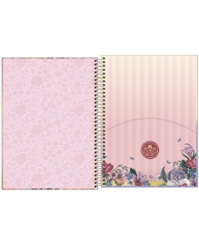 imagem de detalhe produto Caderno Espiral Capa Dura Universitário Connect 1 Matéria Bridgerton 80 Folhas