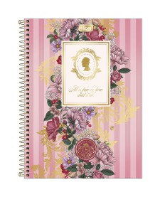 imagem principal do produto Caderno Espiral Capa Dura Universitário Connect 1 Matéria Bridgerton 80 Folhas