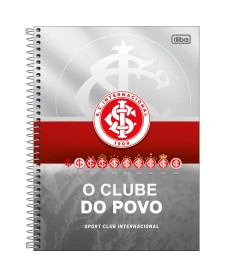 imagem principal do produto Caderno Espiral Capa Dura Universitário Connect 1 Matéria Internacional 80 Folhas
